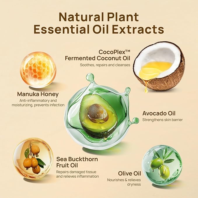 HICC PET Dog Nose Balm - Soothes Repairs Moisturizes Dry Cracked Nose - Dog & Cat Snout Soother Butter Balm with Essential Oil - All Natural & Lick Safe - Dog's Nose Daily Care & Protection