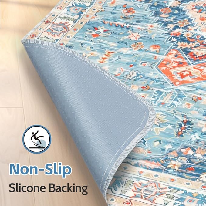 Washable Pee Pads for Dogs 2 Pack Reusable Puppy Training Pads 36"x36" Super Absorbent Waterproof Dog Training Pads, Non-Slip Potty Pads Whelping Pads Litter Mat Pet Supplies - Blue/Mix