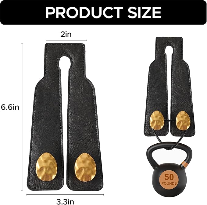 4 PCS Leather Car Seat Hooks for Headrest, Vehicle Hanger Storage Organizer Universal for Handbag Purse, Car Accessories Gift (Black-Gold-4 PCS)