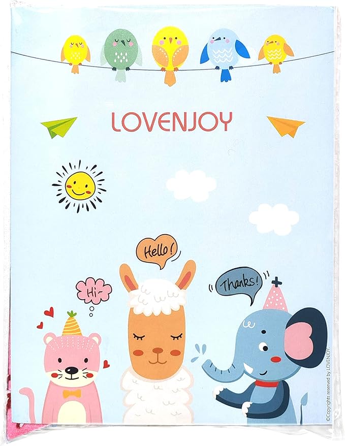 LOVENJOY 2 Assembled Rainbow Banners Felt Bunting Multicolor for Colorful Birthday Party Decorations