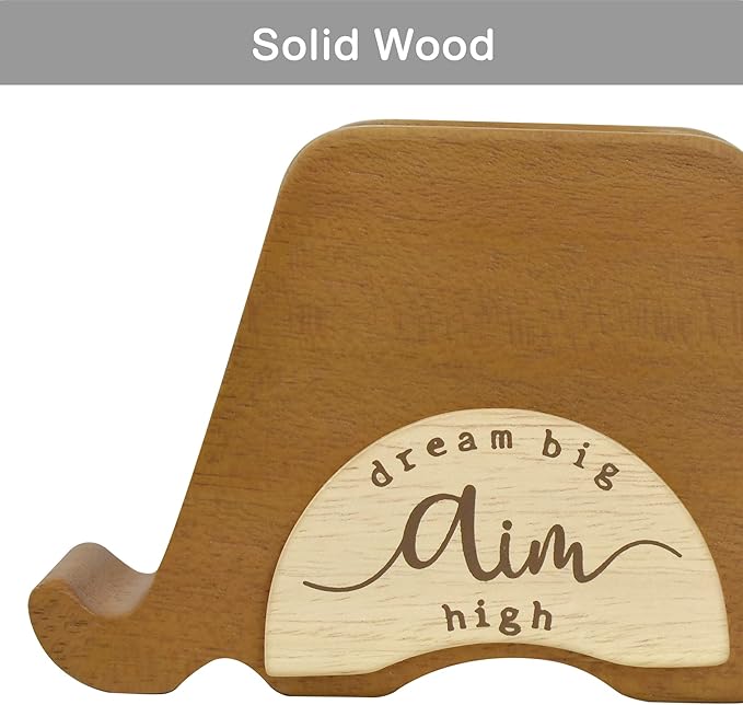 I'm Wood Multipurpose Eyeglass Phone Pen & Hamster Pencil Holder