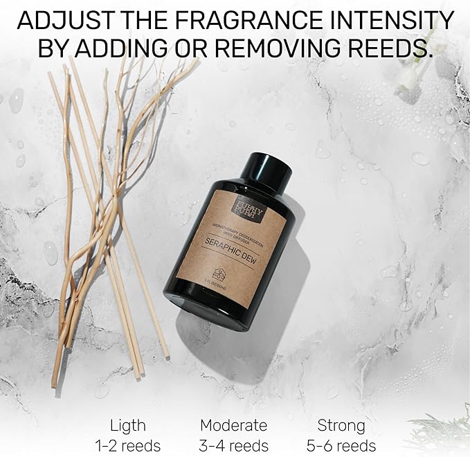 Pet-Safe Reed Diffuser - Gentle Fragrance for Pets, Long-Lasting Aroma, IFRA Certified | Alcohol & Preservative-Free