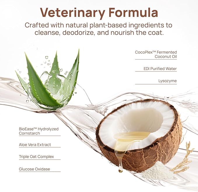 HICC PET Glove Wipes Pro Series for Dogs & Cats, Extra Thick Dual-Textured Grooming Wipes, Rinse-Free Shampoo Mittens for Quick Cleaning & Deodorizing, Perfect Between Baths, Travel