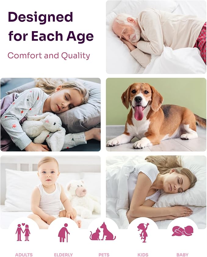 Washable Bed Pads 36" x 72" - 2 Pack, Pink, Waterproof Bed Pads for Incontinence, Bed Wetting Pads for Bed, Sofa, Floor, Resuable Underpads for Adults, Seniors, Pet