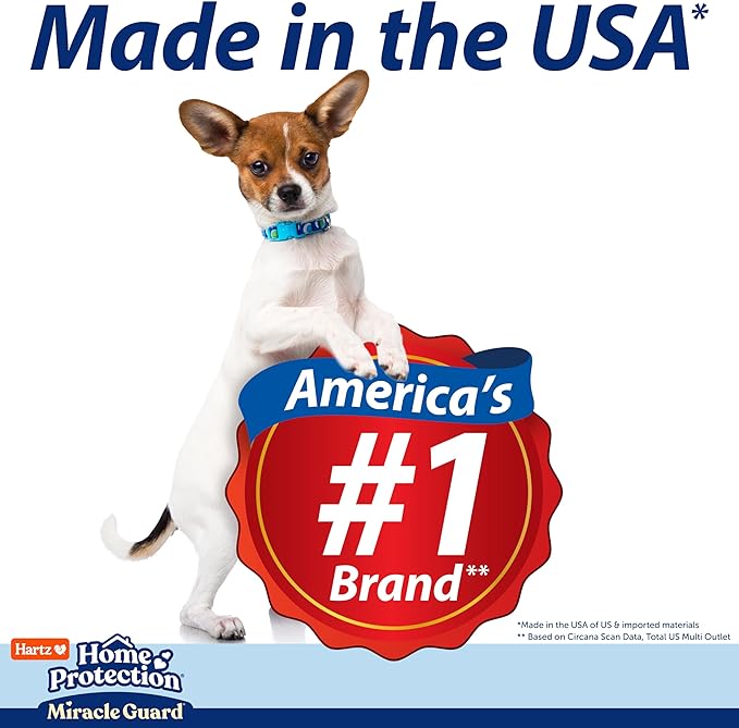 New! Hartz Home Protection Miracle Guard Dog Pads, XXL Size 20 Count, 3X Absorbency & 3X Longer use, Won't Leak and Odor Eliminating