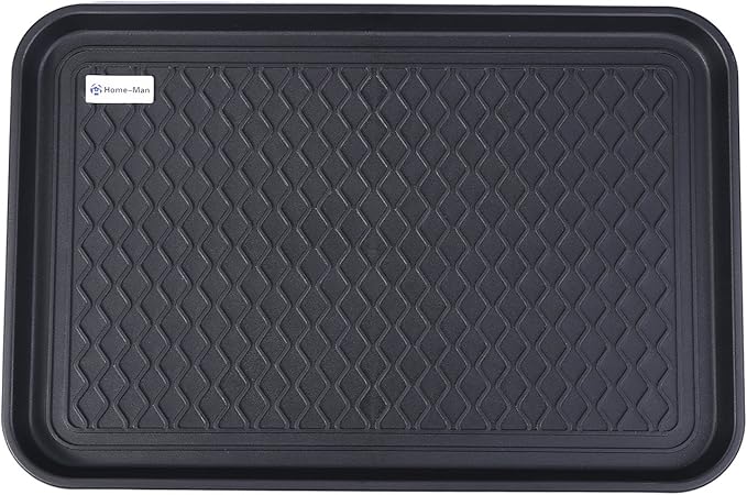 Multi-Purpose Boot Tray Mat,Shoe Tray Mat,Pet Bowl Tray,Waterproof Trays for Indoor and Outdoor Floor Protection,24" x 15"/Medium …