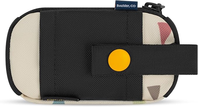 OllyDog Scoop Pick Up | Dog Poop Bag Holder | Lightweight & Water-Resistant Dispenser | Leash Attachment for Hands-Free Carry | Fits Standard Waste Bag Rolls (Terrazzo)