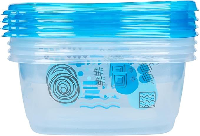Glad GladWare MatchWare Food Storage Containers with Lids, Reusable Plastic Containers Variety Pack for Lunch, Meal Prep, and Leftovers, Leak Resistant, Microwave and Dishwasher Safe, 20 Piece Set