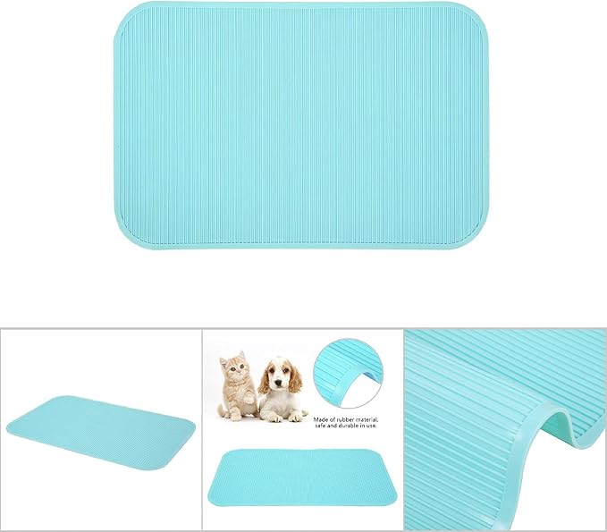 Pet Grooming Mat, Pet Grooming Bathing Training Table, Professional Pet Grooming Table Top Mats Premium Non Slip Rubber Mat, Durable, Waterproof, and Easy to Clean (Green)