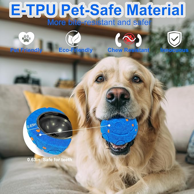 Huimpet Interactive Dog Ball Replacement Shell (Blue)