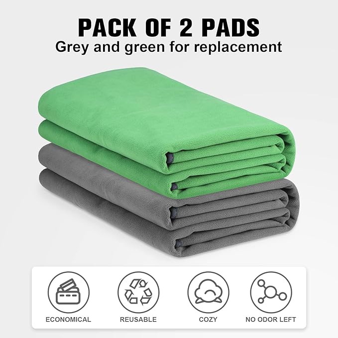 BEAUTYZOO Reusable Pee Pads for Dogs, Washable Super Absorbent Whelping Pads, Waterproof for Small to Extra Large Dogs, Pet Training & Playpen Mat, 72 x 72 Inch