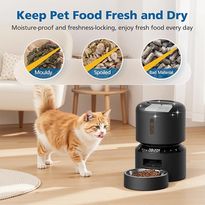 15 Pack Pet Food Desiccant Bags for Petlibro Automatic Cat dog Feeders, Keep Pet Food Dry and Fresh, for Model PLAF001, PLAF101, PLAF005, PLAF006, PLAF103, PLAF203