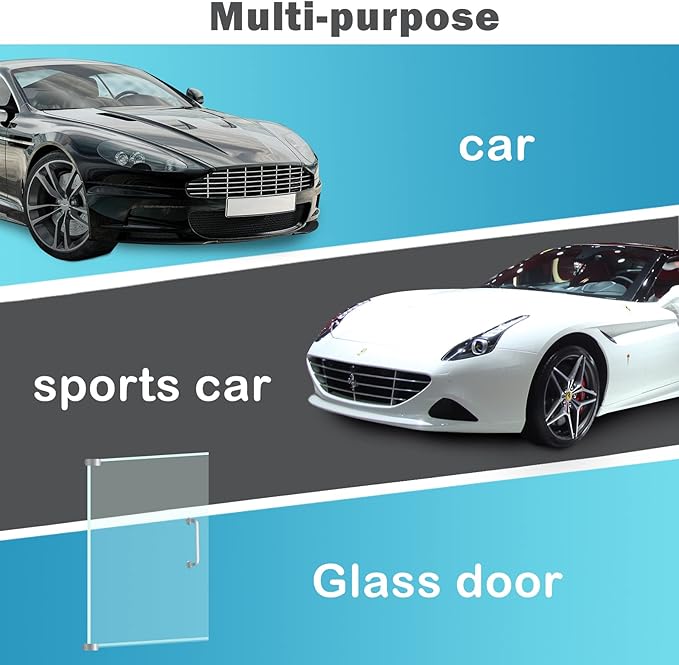 32Ft(10M) Door Edge Guards Car Door Edge Guards U Shape Car Door Protector Rubber Seal Door Guard Internal Double Sided Tape (No Glue Required), Black