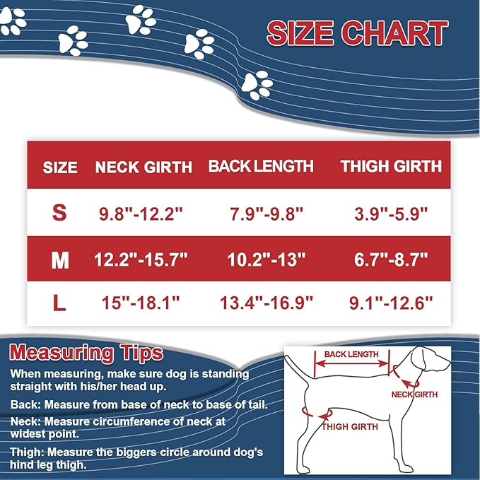 Heated Dog Hip Wrap Comes with Power Bank Thermal Comfort Pad Wearable for Dog with Hip Dysplasia, Arthritis, Lower Back Pain, Weakness (Small)