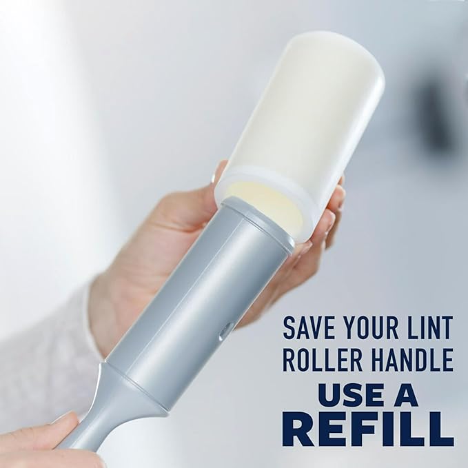 Scotch-Brite Lint Roller | Pet Hair Removal | Ergonomic Handle | For Clothing & Furniture | 100 Sheets, Pack of 6