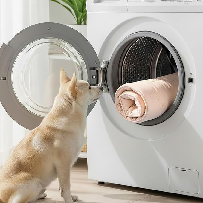Cooling Pet Mat – 35x23 Dog or Cat Cool & Comfy, Soft Breathable Self-Cooling Pad, Pet-Safe, Durable, Perfect for Hot Weather, Naps, Crates, Cars, Couch, Washable & Easy to Take Anywhere, Pink