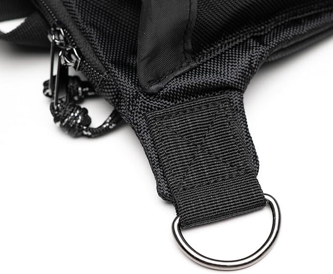 Dog Walking Waist Pack with 2 Water Bottle Holders, 2 D-Rings, Fanny Pack for Walking Running Hiking