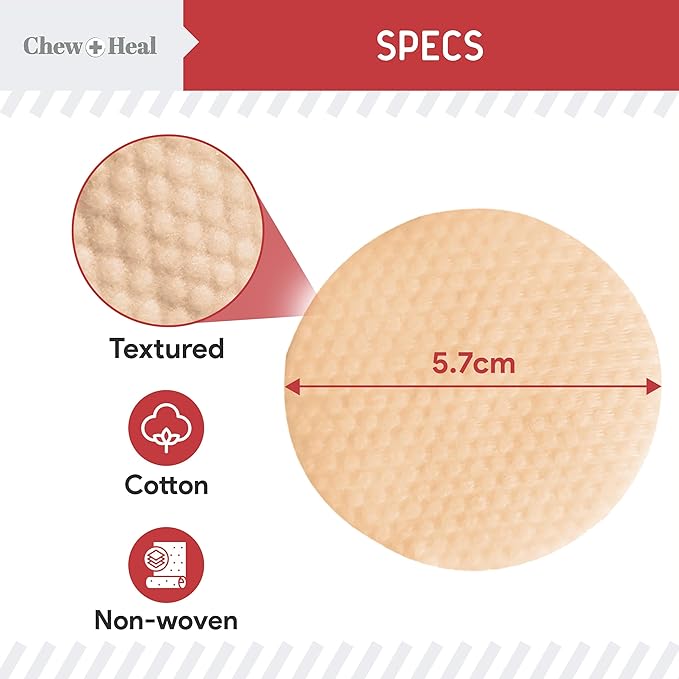 Chew + Heal Labs Dog Paw Wipes Antibacterial 100 Count - Antifungal Wipes for Dogs with 2% Chlorhexidine and 1% Ketoconazole - Good for All Breeds - Made in The USA