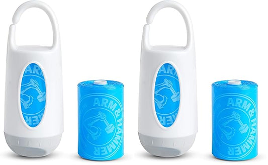 Munchkin® Arm and Hammer Diaper Bag Dispenser and 24 Diaper Disposal Bags (Pack of 2)
