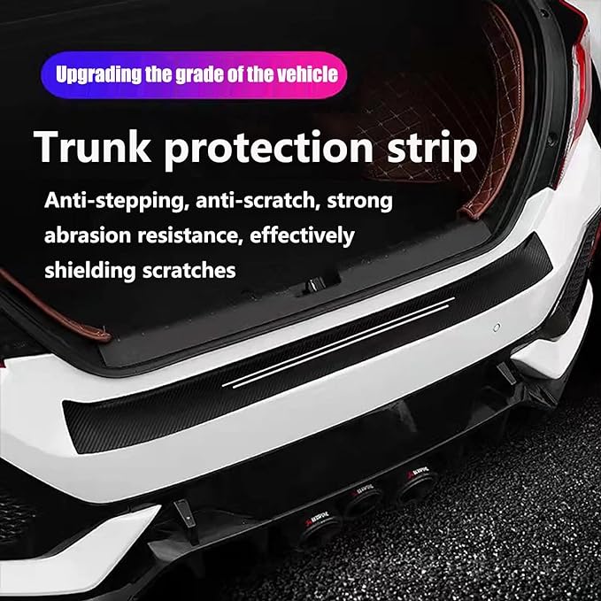 Door sill Protector,Door sill Scratch Protection (Suitable for Most car Models),Anti-Scratch Protection Strips（9PC）