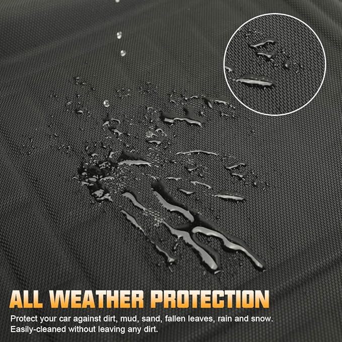 ROCCS Front & Rear Sub Trunk Mats Compatible with Tesla Model Y 2024 2023 2022 2021 - All Weather Cargo Liner Storage Mat - Non Slip Premium 3D Waterproof Rear Trunk Protection, Pack of 2