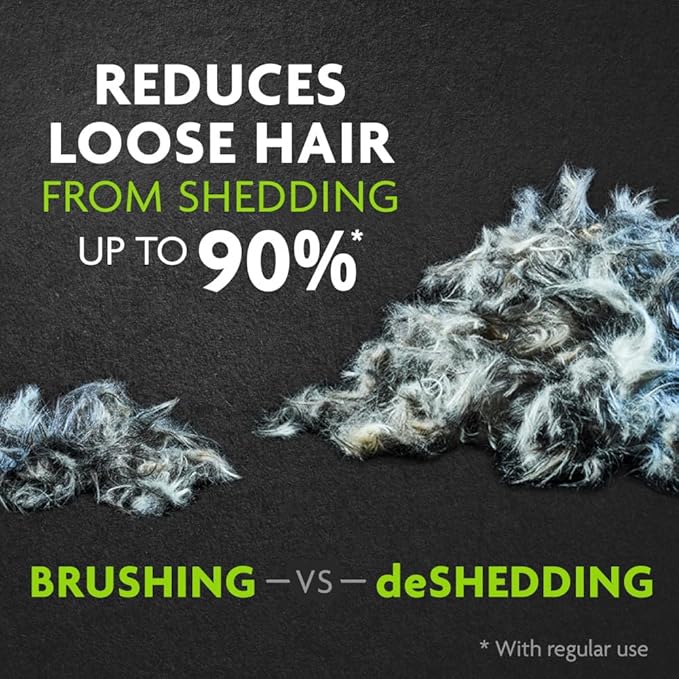 FURminator deShedding Tool For Medium to Large Cats With Short Hair, Removes Loose Hair From Shedding