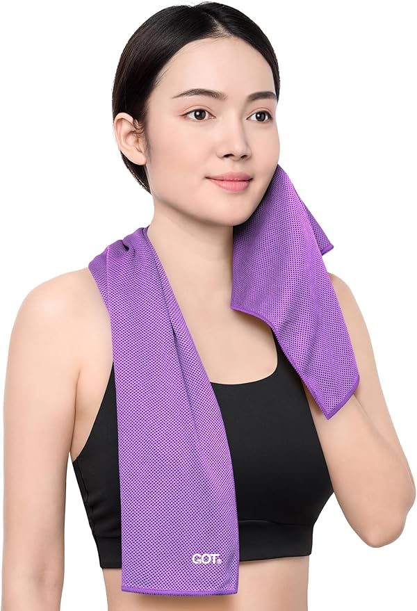 GOT Sports Cooling Towel (40"x12") – Chilly Towel for Neck & Face Wraps - Cooling Rag for Hiking, Gym, Yoga & Workouts