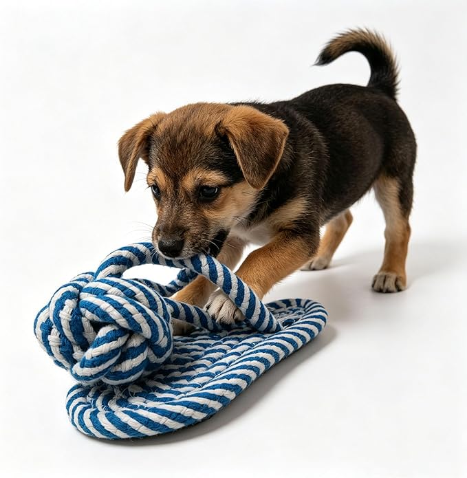 Dog Toys Puppy Teething Chew Toys,Dog Chew Toys Rope Toys,Cat Chew Toys,Safe Braided Rabbit Toys Healthy Gift (Slippers)