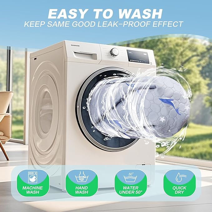 Washable Pee Pads for Dogs, 1 Pack Puppy Pads, Super Absorbent & Leakproof with Anti-Slip Bottom for Dog Training, Crates, Car, Pet Pee Pads, and Furniture Protection, 65"x48"