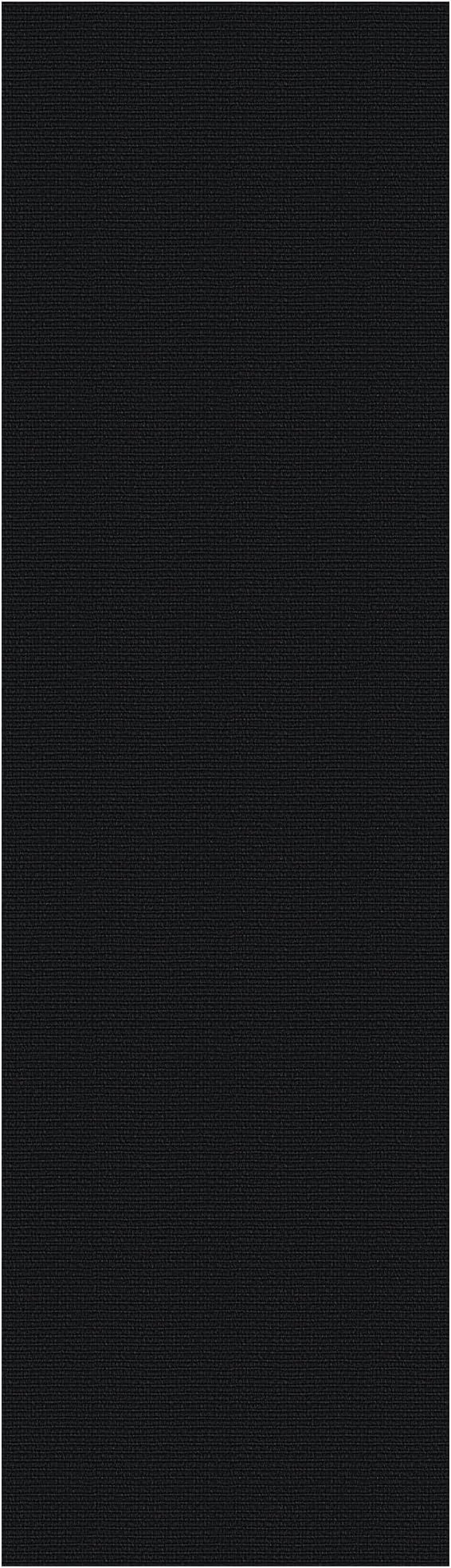 KOZYFLY Washable Runner Rug 2x7 ft Hallway Runner Non Slip Rubber Backed Kitchen Runner Rugs Bobo Entryway Runner Indoor, Carpet Runners for Hall Entrance Bedroom, Black