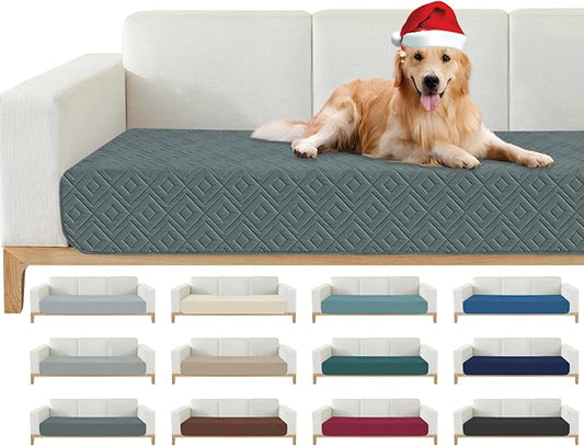 2026 Waterproof Sofa Dog Blanket (30"x70") Comfy Couch Sofa Mat for Pets with Anti-Slip Back, Universal Incontinence Lightweight Liner Pad for Furniture Car Picnic etc Durable Washable, Dark Grey