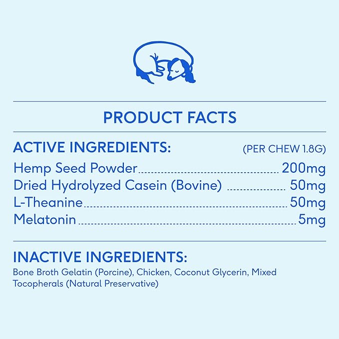 Native Pet Calm & Comfort Bundle: Dog Calming Chews (120 Air-Dried Chews) & Omega 3 Fish Oil (16 Oz.) - Natural Anxiety Relief with Melatonin & Fast-Absorbing Omega 3 6 9 Supplement for Dogs