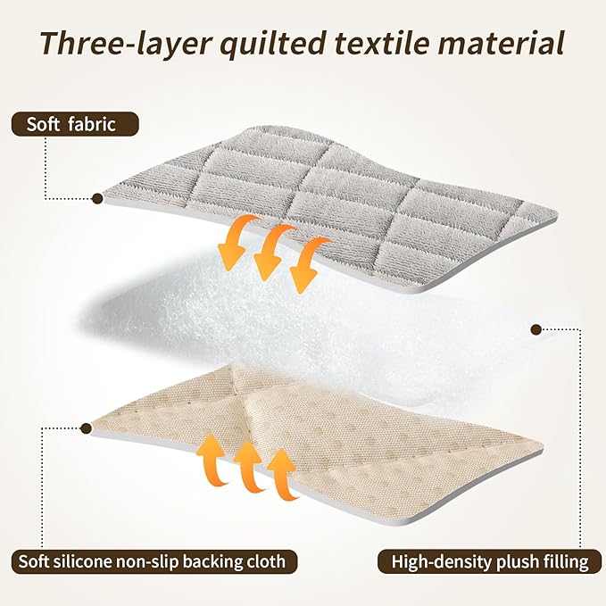 PJLZJFBY Couch Covers for Dogs, Velvet Dog Couch Cover, Pet Couchs Covers for 3-Seater, Couchs Protector for Dogs, Sofa Cover for Pets Washable(1PC, Light Grey, 27.5"×82.6", 3-Seater)