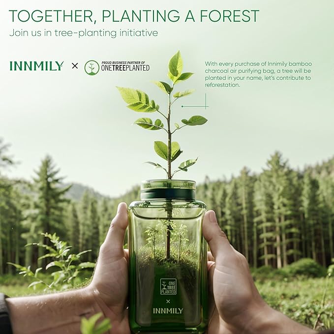 Activated Charcoal Odor Absorber, Odor Eliminator for Strong Odor,Bamboo Charcoal Air Purifying Bags for Home Car Closet Pet, Smoke Room Deodorizer (4 x 200g, Unscented)