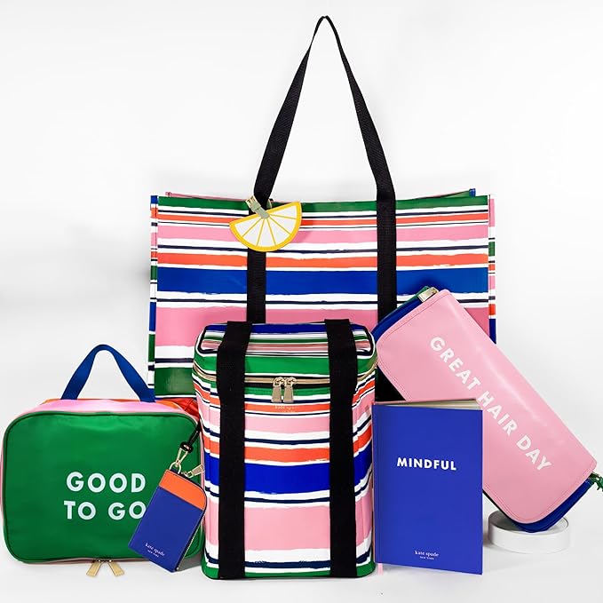 kate spade new york Hair Styling Tools Organizer, Compact Hairstylist Travel Bag, Great Hair Day