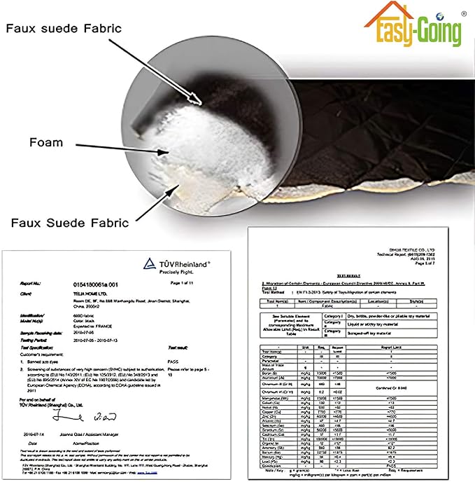Easy-Going Recliner Sofa Slipcover Reversible Sofa Cover Water Resistant Couch Cover Furniture Protector with Elastic Straps for Pets Kids Children Dog Cat (Recliner, Christmas Red/Ivory)