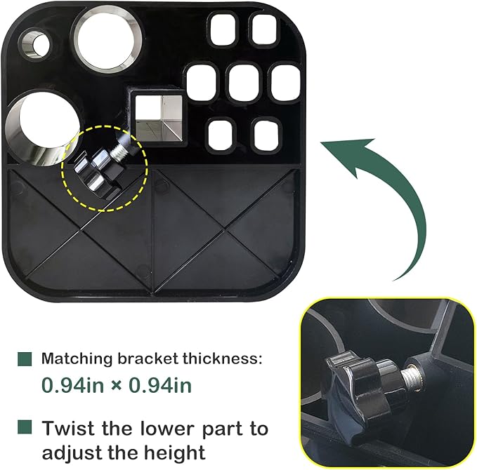 Portable Pet Grooming Tool, Dog Grooming Arm Accessories, Hairdressing Scissors Clips Brushes Organizer for Pet Shop