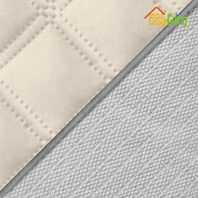 Easy-Going Sofa Slipcover Oversized Sofa Cover Waterproof Couch Cover Furniture Protector Cover Pets Covers Washable Non-Slip Fabric Pets Kids Children Dog Cat (Oversized Sofa, Ivory)