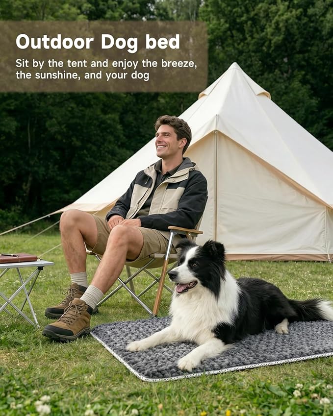 Small Dog Bed for Crate High Resilience Foam Crate Pad Mat for Medium Dogs Washable Anti-Slip,17" x 11",Dark Gray
