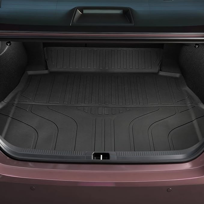 Cargo Mat for 2025-2026 Toyota Camry, Full Coverage All Weather Trunk Cargo Liner with Backrest Protectors for Camry Accessories