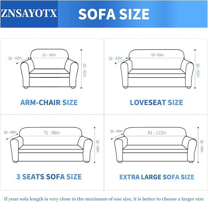 ZNSAYOTX 1 Piece Jacquard Couch Covers for 3 Cushion Couch High Stretch Sofa Cover for Pets Dogs Anti Slip Extra Large Sofa Slipcovers Furniture Protector (XL Sofa, Black)
