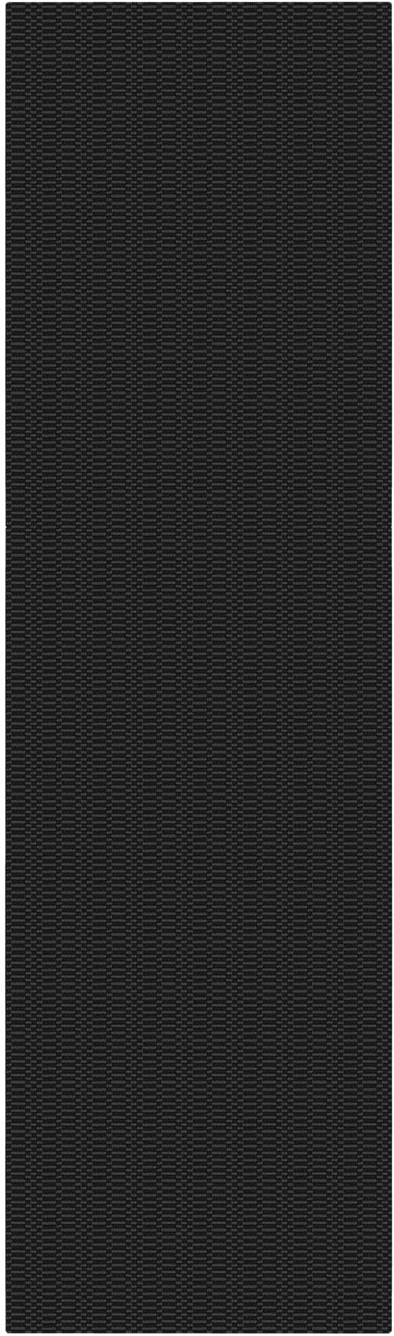 KOZYFLY Washable Runner Rug 3x18 ft Hallway Kitchen Runner Rugs with Rubber Backing Bobo Non Slip Entryway Runner Indoor, Long Carpet Runners for Hall Kitchen Entryway, Black/Grey