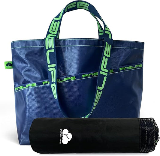 Extra Large Tote Bag Foldable Waterproof Summer Beach Bag for Women Men, Dual Handles, for Swim Gym Camping Shopping