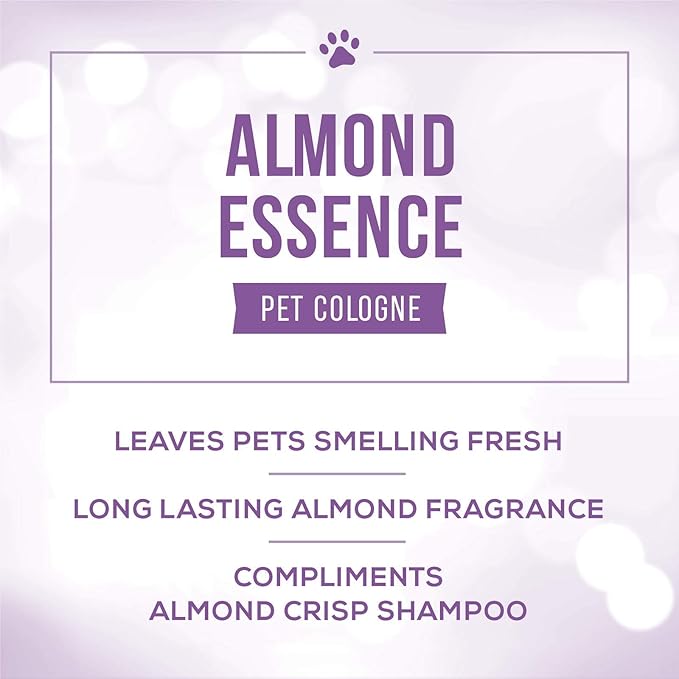 Nature's Specialties Dog Cologone 8 oz. Bundle - Almond Essence Cologne, Almond Scent, Ready to Use, Finishing Spray + Blueberry Dew Cologne, Blueberry Scent, Ready to Use, Finishing Spray