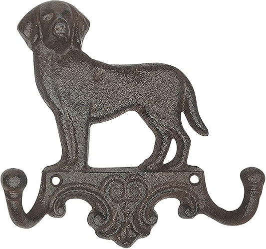 1 Pack Leash Hangers for Wall,Dog Wall Hook,Hooks for Entry Way,Vintage Towel Hooks,Cast Iron Hook