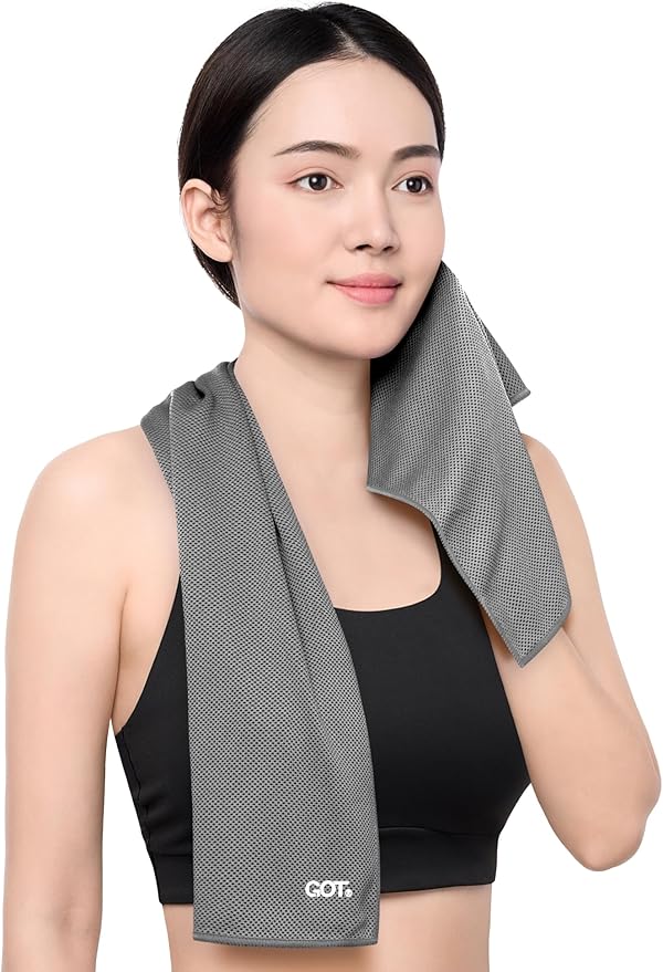 GOT Sports Cooling Towel (40"x12") – Chilly Towel for Neck & Face Wraps - Cooling Rag for Hiking, Gym, Yoga & Workouts