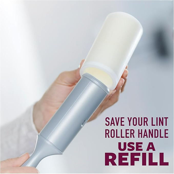 Scotch-Brite Pet Hair Pickup Extra Sticky Lint Roller, Designed for Removing Fur + Fluff on Couches, Clothes, Dog and Cat Beds, & More, 1 Pack, 95 Easy-Tear Adhesive Sheets Total