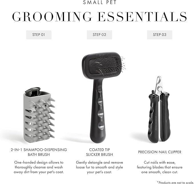 Tweezerman Small Nail Clippers for Dogs & Cats, Manual Professional Dog & Cat Nail Trimmer with Ergonomic Handle