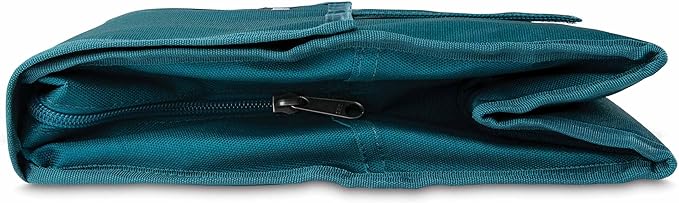 PackIt® Freezable Lunch Bag, Deep Teal, Built with ECOFREEZE® Technology, Foldable, Reusable, Zip and Velcro Closure with Buckle Handle, Designed for Work Lunches and Fresh Lunch On the Go