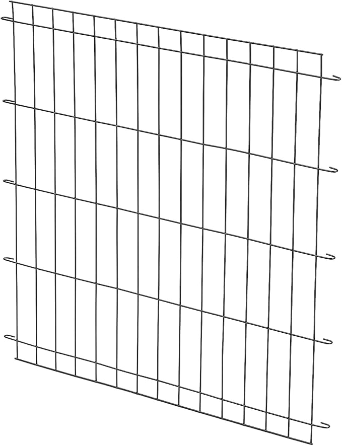 MidWest Homes for Pets Dog Crate Divider Panel for 24-inch Crates, Adjusts Living Space, Fits Midwest Cage Models 1524, 1524DD, 1924, Black E-Coated, 1524DPN